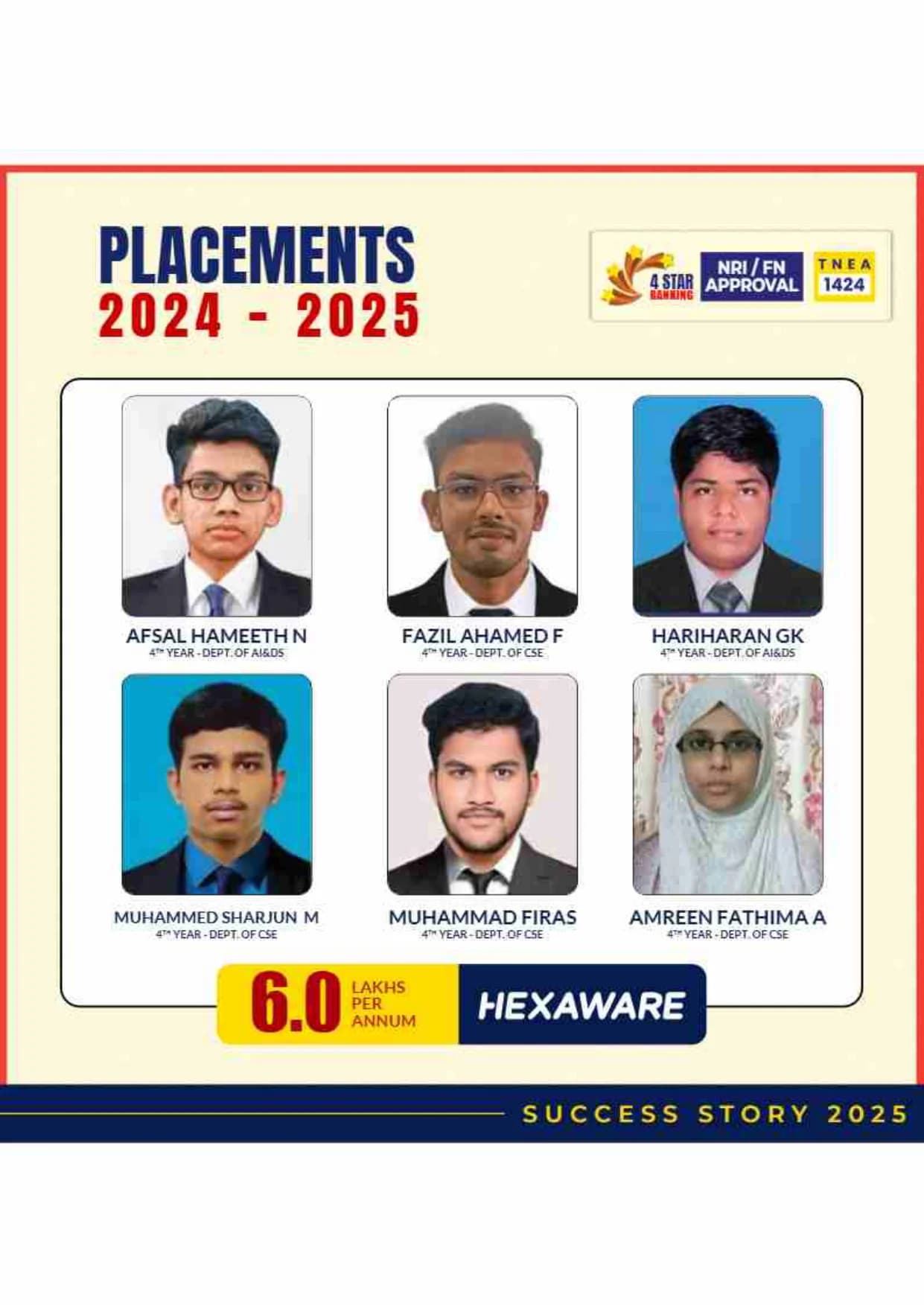 Placement Record Page 7