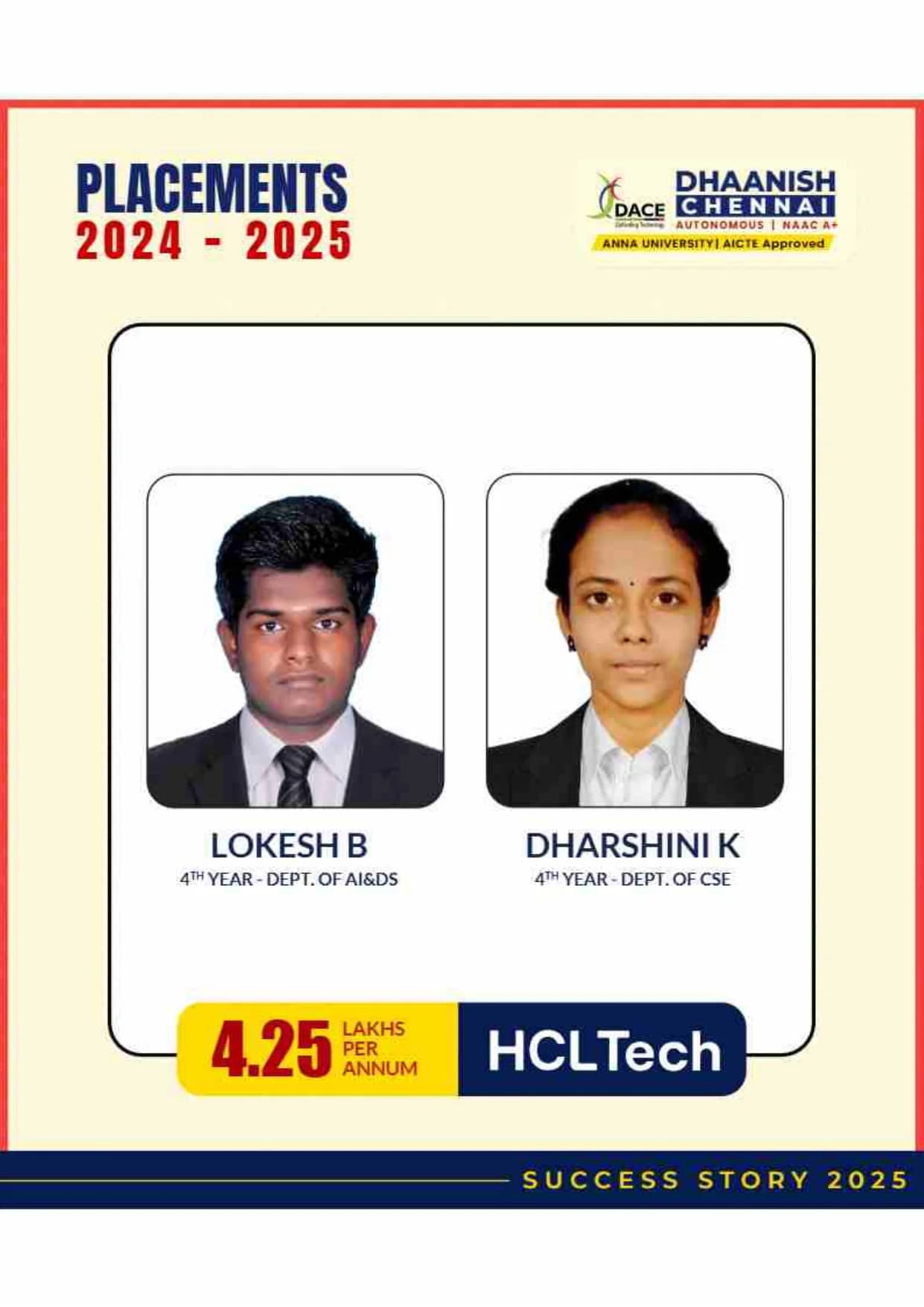 Placement Record Page 11