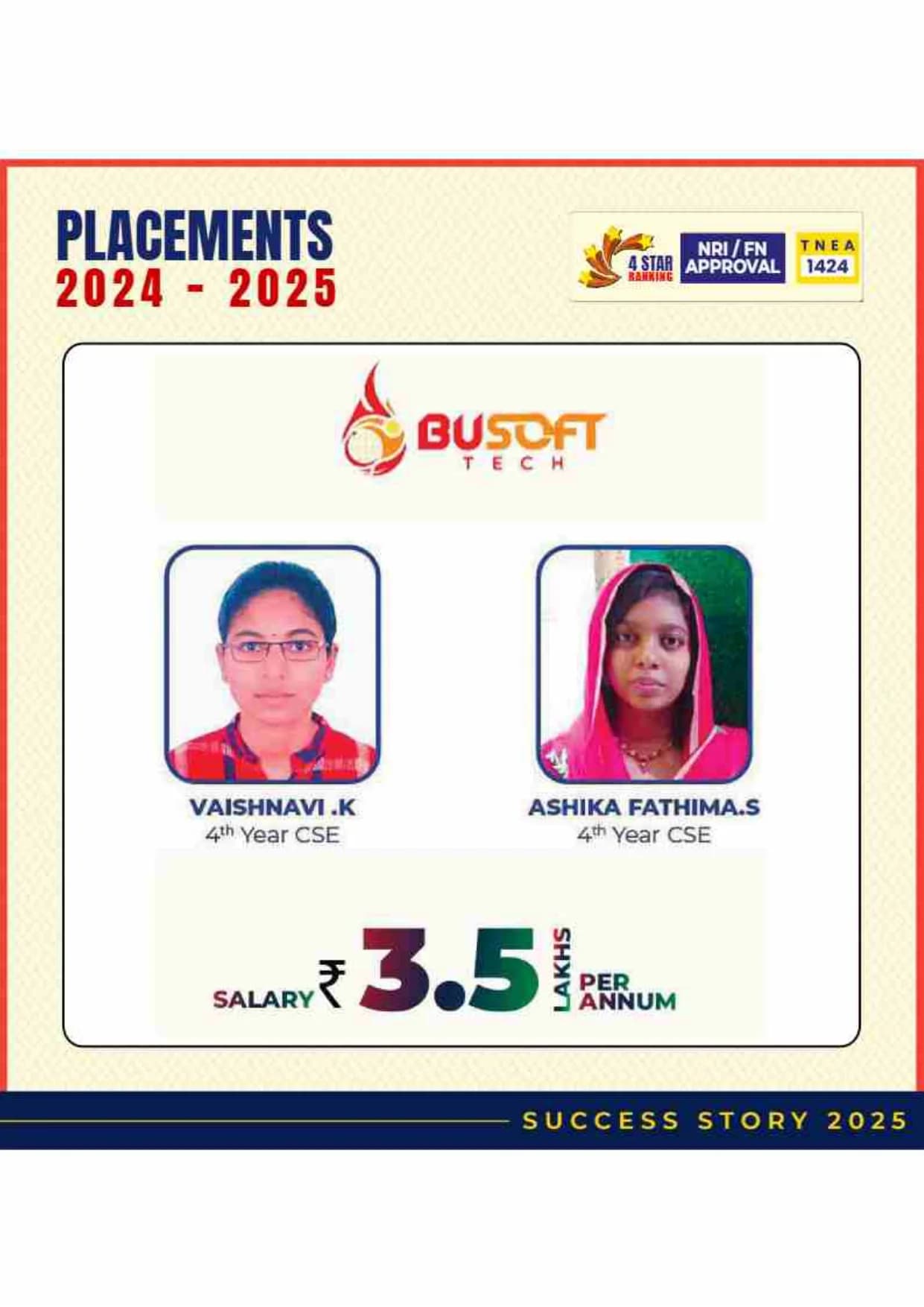 Placement Record Page 21