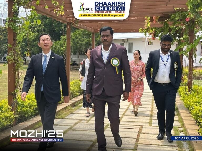 A Warm Welcome to Our Deputy Consulate General of Japan!🇯🇵We were truly honoured to host international dignitary at MOZHI’25